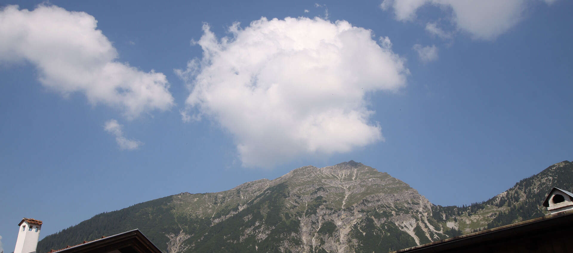 Ausblick vom Ausfernerhof in Berwang in Tirol