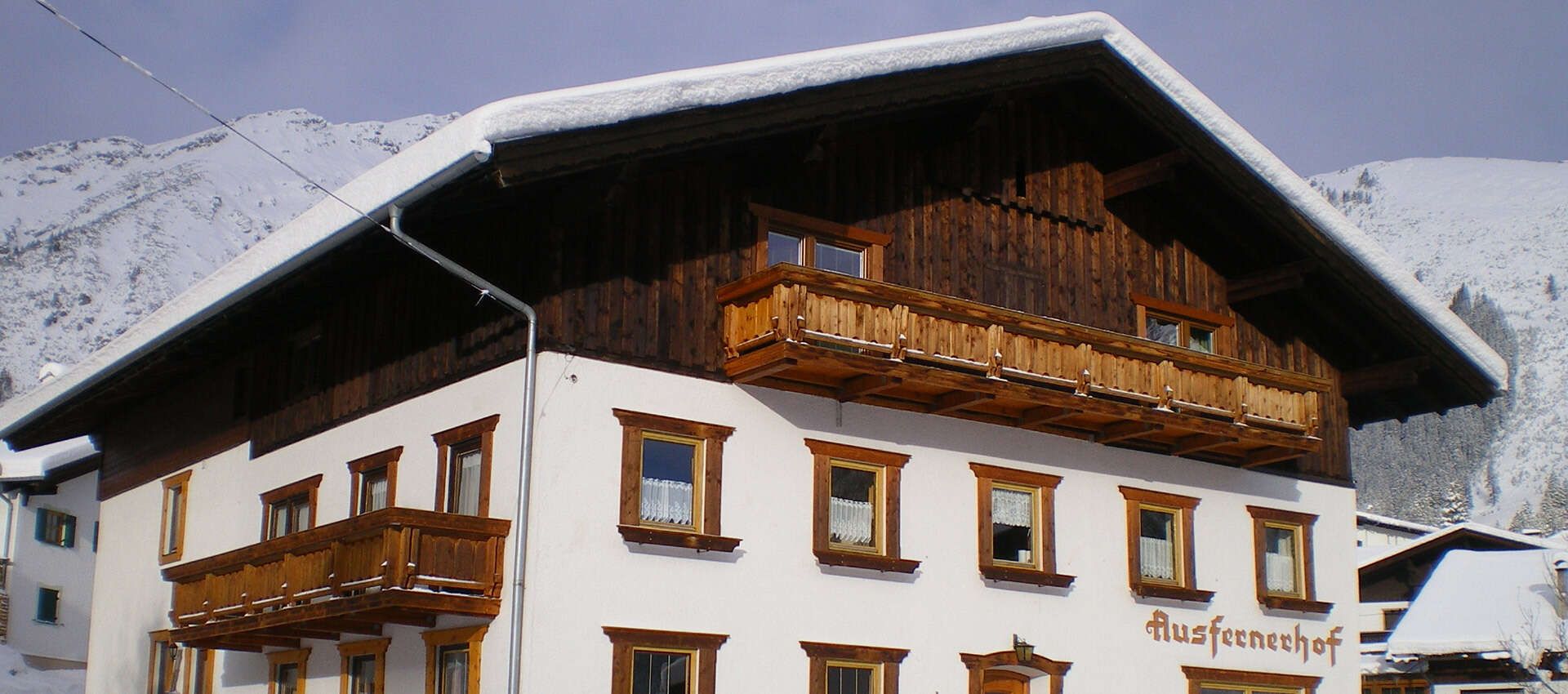 Ausfernerhof mit Appartements in Berwang in Zugspitz Arena in Tirol